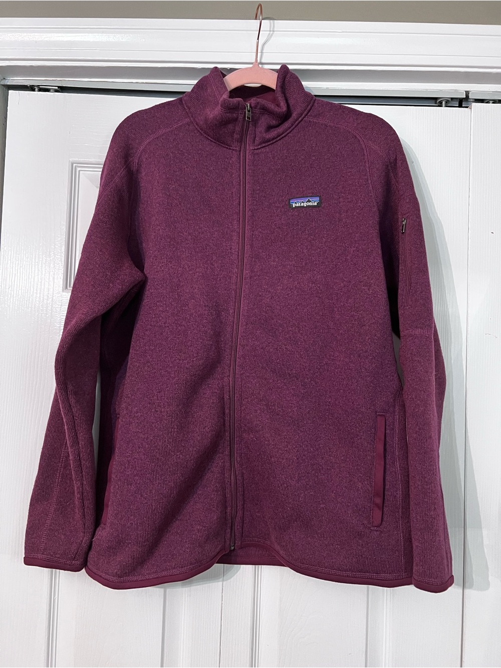 Patagonia Better Sweater In Plum